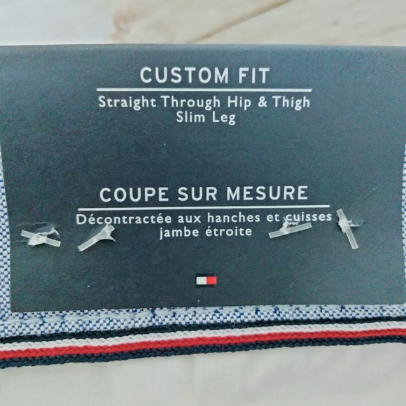 Tommy Hilfiger Mens Pants 36/30 TH Flex Tan 91 - Picture 4 of 5